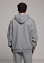 thumb-Oversize Fit   Erkek Gri Sweatshirt