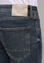 thumb-Straight Fit   Erkek Koyu İndigo Jean Pantolon