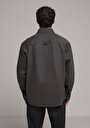 thumb-Oversize Fit   Erkek Antrasit Shacket