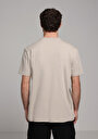 thumb-Regular Fit Yuvarlak Yaka Düz Erkek Taş Kısa Kol Tişört