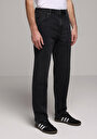 thumb-Loose Straight Fit   Erkek Siyah Jean Pantolon