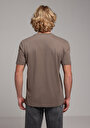 thumb-Regular Fit Yuvarlak Yaka Düz Erkek Yeşil Kısa Kol Tişört