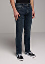 thumb-Straight Fit   Erkek Koyu İndigo Jean Pantolon