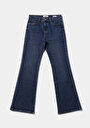 thumb-Regular Fit   Kadın Mid İndigo Denim Jean Pantolon
