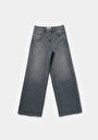 thumb-Loose Fit   Kadın Green Cast Denim Jean Pantolon