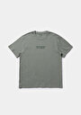 thumb-Comfort Fit Yuvarlak Yaka Düz Erkek Yeşil Kısa Kol Tişört
