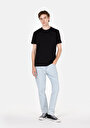thumb-Regular Fit Yuvarlak Yaka Düz Erkek Siyah Kısa Kol Tişört