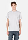 thumb-Regular Fit Yuvarlak Yaka Düz Erkek Gri Kısa Kol Tişört