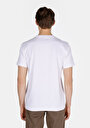thumb-Regular Fit Yuvarlak Yaka Düz Erkek Beyaz Kısa Kol Tişört
