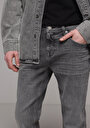 thumb-Straight Fit   Erkek Black Denim Jean Pantolon