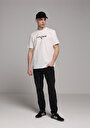 thumb-Regular Fit Yuvarlak Yaka Düz Erkek Beyaz Kısa Kol Tişört