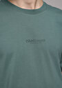 thumb-Regular Fit Yuvarlak Yaka Düz Erkek Yeşil Kısa Kol Tişört