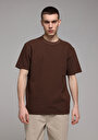 comfort-fit-yuvarlak-yaka-duz-erkek-kahverengi-kisa-kol-tisort