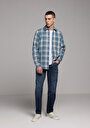 thumb-Regular Fit   Erkek Dark İndigo Denim Jean Pantolon