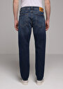 thumb-Regular Fit   Erkek Dark İndigo Denim Jean Pantolon