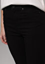 thumb-Super Slim Fit Yüksek Bel Dar Paça Kadın Siyah Jean Pantolon
