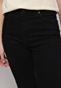 thumb-Regular Fit   Kadın Black Black Denim Jean Pantolon