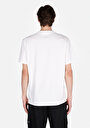 thumb-Comfort Fit Yuvarlak Yaka Düz Erkek Beyaz Kısa Kol Tişört