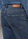 thumb-Straight Fit   Kadın Dark İndigo Denim Jean Pantolon