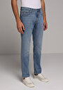 thumb-Regular Fit   Erkek Light İndigo Denim Jean Pantolon