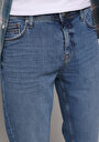 thumb-Regular Fit   Erkek Mid İndigo Denim Jean Pantolon