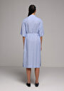 thumb-Regular Fit  Kadın Mavi  Elbise