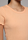 thumb-Slim Fit Yuvarlak Yaka Düz Kadın  Kısa Kol Tişört