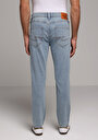 thumb-Straight Fit   Erkek Light İndigo Denim Jean Pantolon