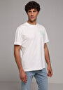 thumb-Comfort Fit Yuvarlak Yaka Düz Erkek Beyaz Kısa Kol Tişört