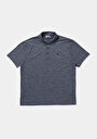 thumb-Comfort Fit Polo Yaka Düz Erkek Lacivert Kısa Kol Tişört
