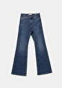 thumb-Regular Fit   Kadın Mid İndigo Denim Jean Pantolon