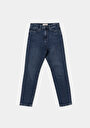 thumb-Skinny Fit   Kadın Dark İndigo Denim Jean Pantolon