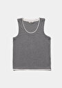 thumb-Slim Fit   Kadın Gri Atlet