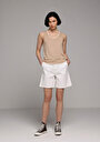thumb-Slim Fit   Kadın Bej Atlet