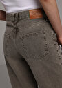 thumb-Regular Fit   Kadın Over Dyed Denim Jean Pantolon