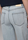 thumb-Regular Fit   Kadın Light İndigo Denim Jean Pantolon