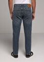 thumb-Slim Fit   Erkek Dark İndigo Denim Jean Pantolon