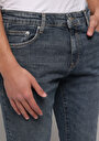 thumb-Slim Fit   Erkek Dark İndigo Denim Jean Pantolon