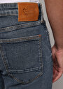 thumb-Slim Fit   Erkek Dark İndigo Denim Jean Pantolon