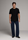 thumb-Relaxed Fit   Erkek Dark İndigo Denim Jean Pantolon