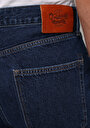 thumb-Relaxed Fit   Erkek Dark İndigo Denim Jean Pantolon