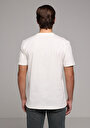 thumb-Regular Fit Yuvarlak Yaka Düz Erkek Beyaz Kısa Kol Tişört