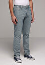 thumb-Regular Fit   Erkek Light İndigo Denim Jean Pantolon