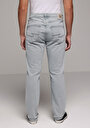 thumb-Straight Fit   Erkek Light İndigo Denim Jean Pantolon