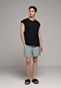 thumb-Boxy Fit   Erkek Siyah Atlet