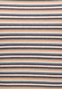 thumb-Slim Fit Polo Yaka Çizgili Kadın Yeşil Kısa Kol Tişört