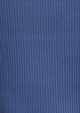 thumb-Slim Fit V Yaka Düz Kadın Mavi Kısa Kol Tişört