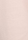 thumb-Regular Fit Yuvarlak Yaka Düz Kadın Pembe Kısa Kol Tişört