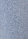 thumb-Loose Fit Yüksel Bel Düz Kadın Bleach İndigo Denim Jean Şort