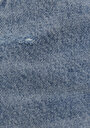 thumb-Mom Fit Yüksel Bel Düz Kadın Light İndigo Denim Jean Şort